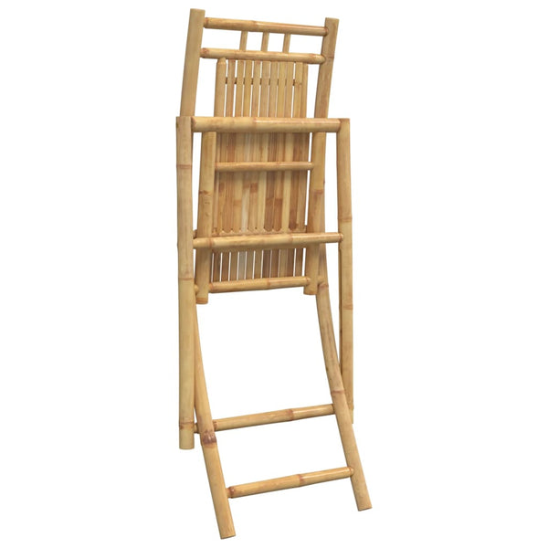 Taitettavat puutarhatuolit Budomir 46x66x99cm (8 kpl bambu)