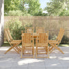 Taitettavat puutarhatuolit Budomir 46x66x99cm (8 kpl bambu)