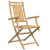 Taitettavat puutarhatuolit Budomir 53x66x99cm (4 kpl bambu)