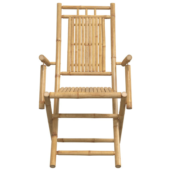 Taitettavat puutarhatuolit Budomir 53x66x99cm (4 kpl bambu)