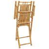 Taitettavat puutarhatuolit Budomir 53x66x99cm (6 kpl bambu)