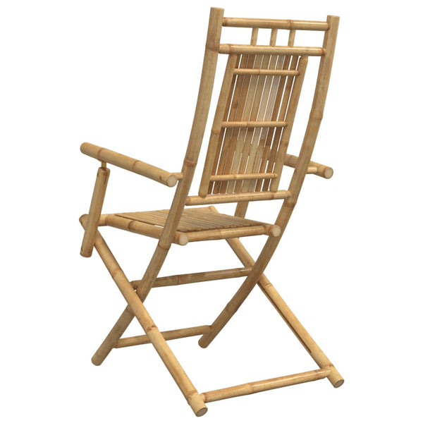 Taitettavat puutarhatuolit Budomir 53x66x99cm (8 kpl bambu)