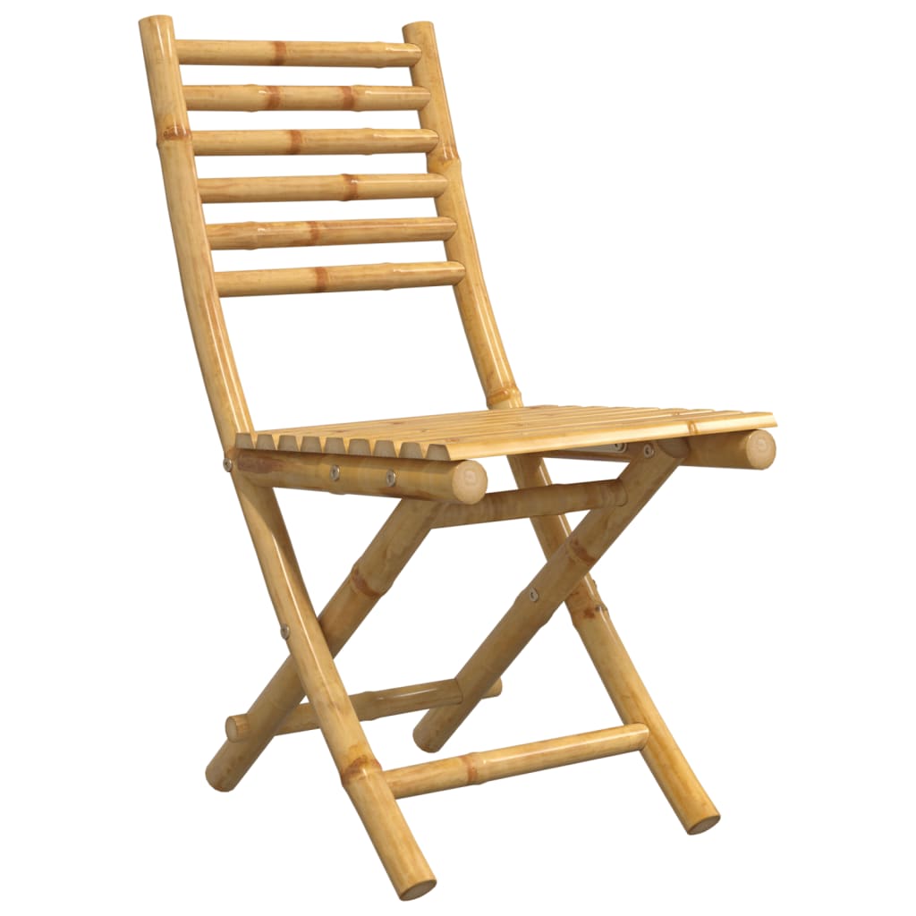 Taitettavat puutarhatuolit Vinjulet 43x54x88cm (4 kpl bambu)