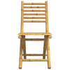 Taitettavat puutarhatuolit Vinjulet 43x54x88cm (4 kpl bambu)