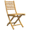Taitettavat puutarhatuolit Vinjulet 43x54x88cm (6 kpl bambu)