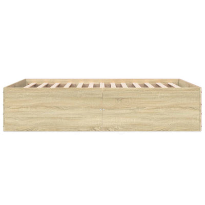 Sonoma tammi sängynrunko Hegedus 120x200cm (puinen)