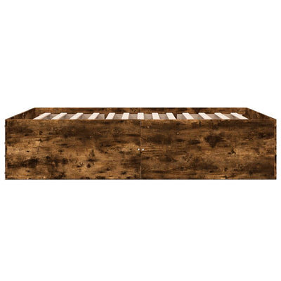 Sängynrunko savutammi 120x200 cm tekninen puu