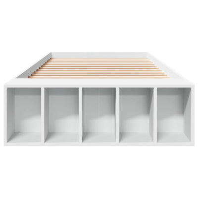 Valkoinen sängynrunko Jameel 75x190cm (puinen)