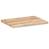 Kelluvat hyllyt 4 kpl 40x30x2 cm käsittelemätön massiivipuu akaasia