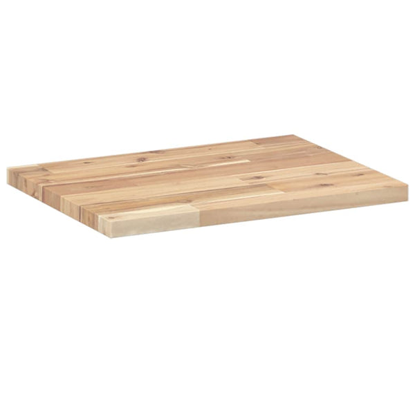Kelluvat hyllyt 4 kpl 40x30x2 cm käsittelemätön massiivipuu akaasia