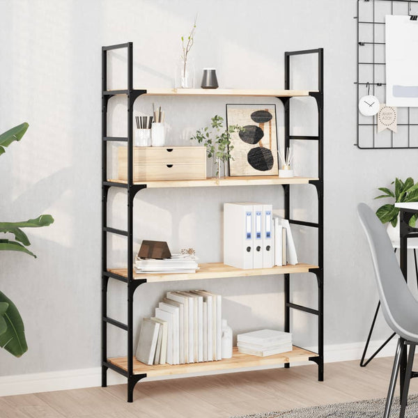 Kelluvat hyllyt 3 kpl 100x30x2 cm käsittelemätön massiivipuu akaasia