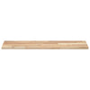 Kelluvat hyllyt 4 kpl 100x30x2 cm käsittelemätön massiivipuu akaasia