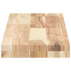Kelluvat hyllyt 4 kpl 100x20x4 cm käsittelemätön massiivipuu akaasia