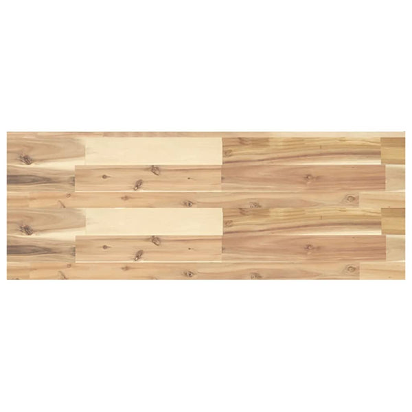 Kelluvat hyllyt 3 kpl 100x30x4 cm käsittelemätön massiivipuu akaasia