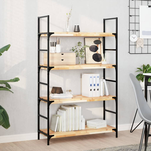 Kelluvat hyllyt 3 kpl 100x30x4 cm käsittelemätön massiivipuu akaasia