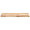 Kelluvat hyllyt 3 kpl 80x40x4 cm käsittelemätön massiivipuu akaasia