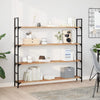 Kelluvat hyllyt 2 kpl 120x20x2 cm öljytty massiivipuu akaasia