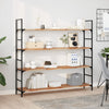 Kelluvat hyllyt 3 kpl 120x30x2 cm öljytty massiivipuu akaasia