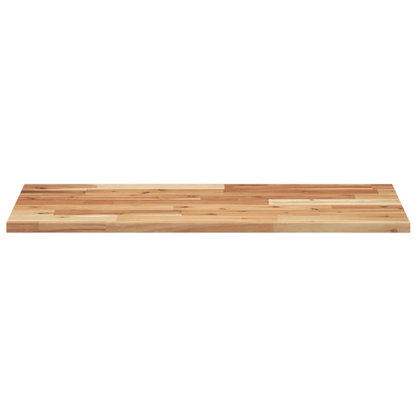 Kelluvat hyllyt 2 kpl 80x40x2 cm öljytty massiivipuu akaasia