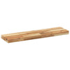 Kelluvat hyllyt 4 kpl 80x20x4 cm öljytty massiivipuu akaasia