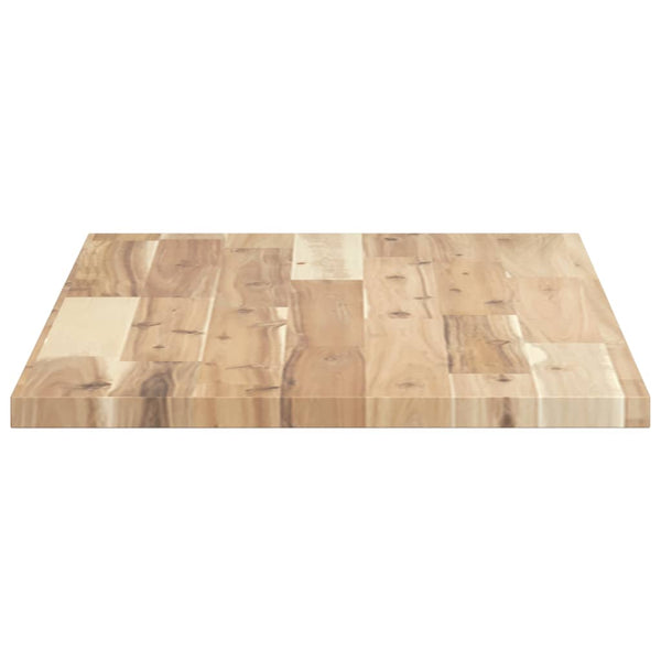 Kylpyhuoneen pöytälevy 100x40x2 cm käsittelemätön täysi akasia