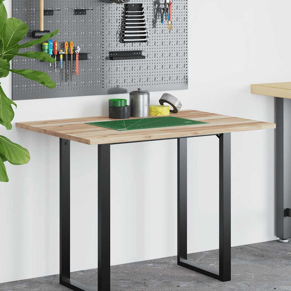 Pöytälevy 100x70x2 cm käsittelemätön täysi akasiapuu
