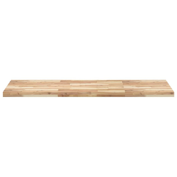 Pöytälevy 140x60x4 cm käsittelemätön täysi akasiapuu