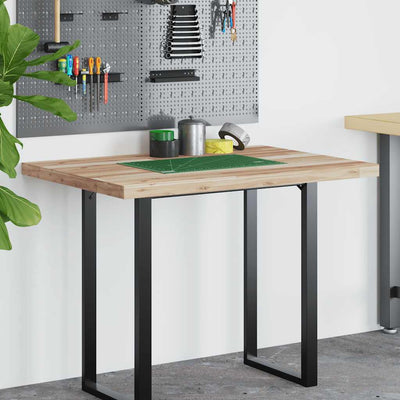 Pöytälevy Mazie 100x80x4cm (käsittelemätön akasiapuu)