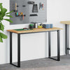 Pöytälevy 160x50x2 cm öljytty täysi akasiapuu