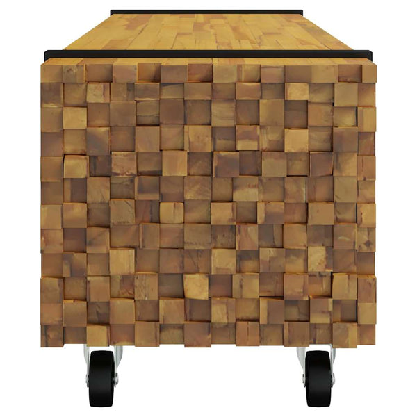 TV-teline Ruskea 110 x 30 x 30 cm Tiikkipuu