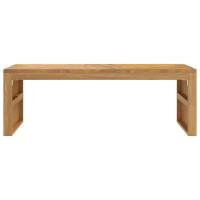 Sohvapöytä 110x35x38 cm täysi tiikki