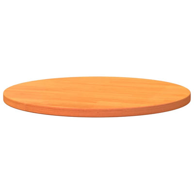 Pöytälevy pyöreä vahanruskea Ø60x2,5 cm täysi mänty