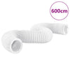 6 m pitkä PVC ilmanpoistokanava Ø20 cm