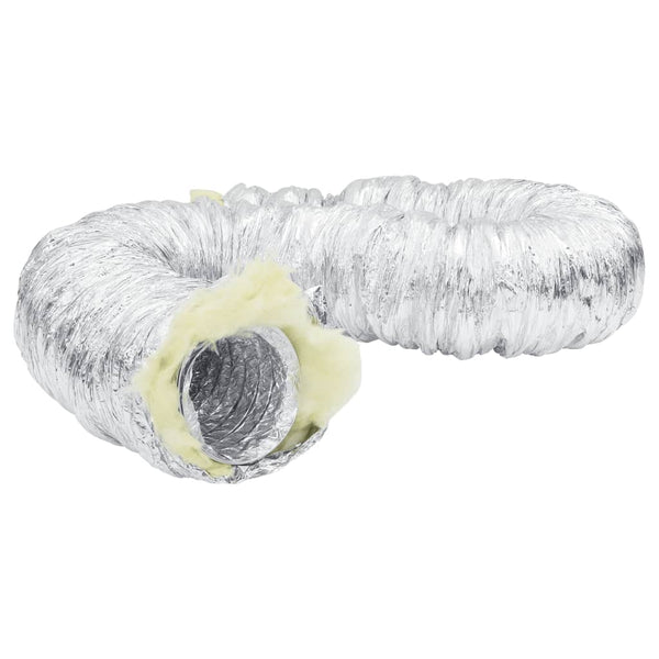 Eristetty ilmanvaihtokanava alumiini 6 m Ø12,5 cm