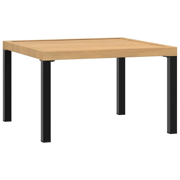 Musta ulkosohvapöytä Monea 65x65x40cm (alumiini)