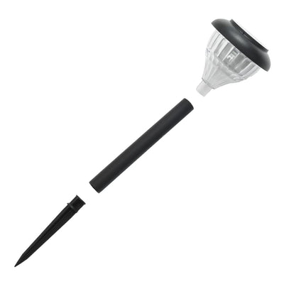 Lämmin valk. ulkovalo aurinkopaneeli / maapiikki Bulacu 4 kpl (rgb)