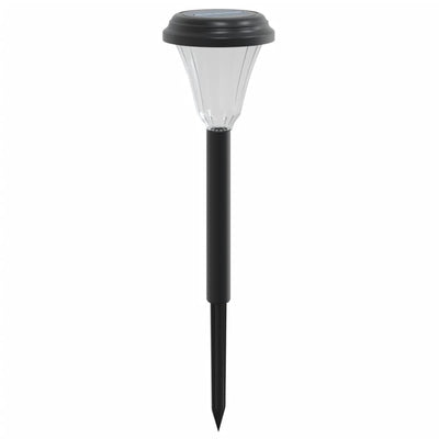 Valkoinen ulkovalo aurinkopaneeli / maapiikki Bulacu 12 kpl