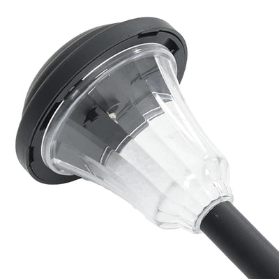 Valkoinen ulkovalo aurinkopaneeli / maapiikki Bulacu 12 kpl