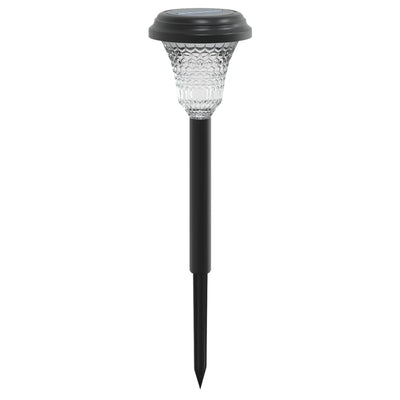 Valkoinen ulkovalo aurinkopaneeli / maapiikki Bulacu 12 kpl