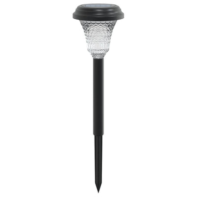 Valkoinen ulkovalo aurinkopaneeli / maapiikki Bulacu 12 kpl