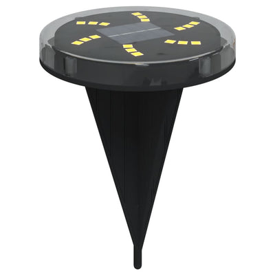 Lämmin valkoinen maavalo aurinkopaneeli / maapiikki Dobos 4 kpl