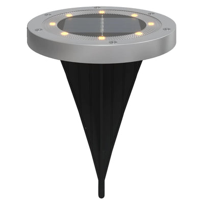 Lämmin valkoinen maavalo aurinkopaneeli / maapiikki Dobos 12 kpl