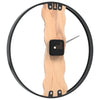 Ruskea seinäkello Ranca Ø35cm (rauta ja tammi)