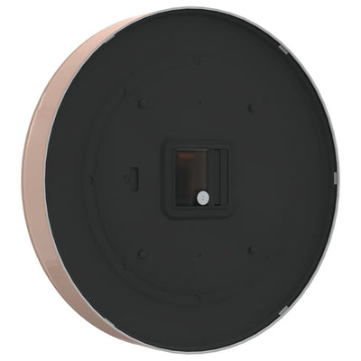 Kulta ja valkoinen seinäkello Arsinia Ø29,5cm (polystyreeni ja lasi)