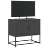 TV-taso musta 68,5x39x60,5 cm teräs