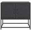 TV-taso musta 68,5x39x60,5 cm teräs