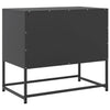 TV-taso musta 68,5x39x60,5 cm teräs