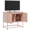 TV-taso pinkki 68,5x39x60,5 cm teräs