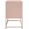 TV-taso pinkki 68,5x39x60,5 cm teräs