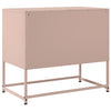 TV-taso pinkki 68,5x39x60,5 cm teräs